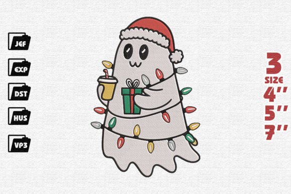 Boo Christmas Embroidery Review