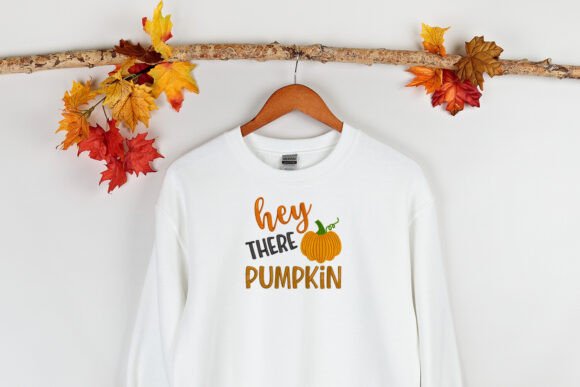Hey There Pumpkin Embroidery