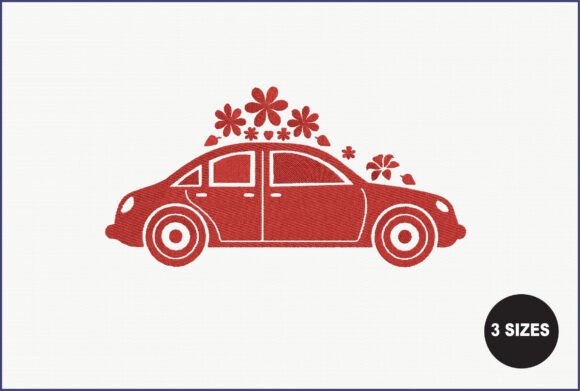 Wedding Car Embroidery
